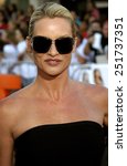 Small photo of Nicollette Sheridan attends the Los Angeles Premiere of "Mr. & Mrs. Smith" held at the Mann's Village Theater in Westwood, California on June 7, 2005.