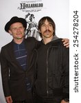 Small photo of Flea and Anthony Kiedis attend the 3rd Annual "Hullabaloo" to benefit the Silvelake Conservatory of Music held at the Henry Ford Theater in Hollywood, California on May 5, 2007.