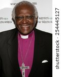 Small photo of Desmond Tutu attends the Archbishop Desmond Tutu's 75th Birthday Celebration held at the Regent Beverly Wilshire Hotel in Beverly Hills, California on September 18, 2006.