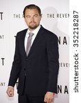 Small photo of Leonardo DiCaprio at the Los Angeles premiere of 'The Revenant' held at the TCL Chinese Theatre in Hollywood, USA on December 16, 2015.