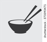 asian food vector icon | Shutterstock .eps vector #373393471