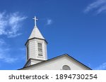 Church Steeple at Glendale United Methodist Church, Nashville, Tenn.