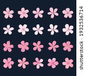 cherry blossoms illustration... | Shutterstock .eps vector #1932536714