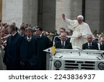 Small photo of ROME, Italy - 31.12.2022: (ARCHIVE IMAGE) Joseph Ratzinger,Pope Benedict XVI during audiences in Vatican in Rome. Pope Benedict XVI died at 9.35 am on December 31, 2022 at Mater Ecclesiae in Vatican.