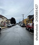 Small photo of Lunenburg, NS, CAN, 8.15.23 - Looking down Montague St.