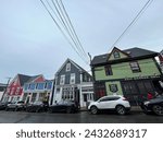 Small photo of Lunenburg, NS, CAN, 8.15.23 - Looking down Montague St.