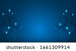 system working digital cyber... | Shutterstock .eps vector #1661309914