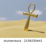 The Ankh Or Key Of Life Is An...