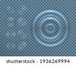 ripple splash of water waves on ... | Shutterstock .eps vector #1936269994