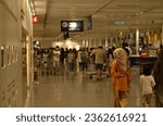 Small photo of Kuala Lumpur, Malaysia-March 20, 2023:Queueing up is a way to maintain order and fairness in situations where there is a limited capacity or where services are provided in a sequential manner.