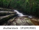 A Waterfall In Sri Lanka. One...