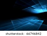 abstract business science or... | Shutterstock . vector #66746842