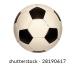 Football soccer ball isolated...