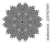 optical art starlike pattern.... | Shutterstock .eps vector #2157927057