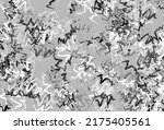 light gray vector template with ... | Shutterstock .eps vector #2175405561