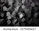 dark gray vector doodle... | Shutterstock .eps vector #2175405617