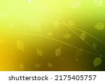 light green  yellow vector... | Shutterstock .eps vector #2175405757