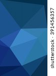 blue polygonal illustration ... | Shutterstock . vector #391456357