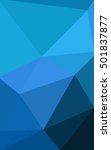 dark blue polygonal... | Shutterstock . vector #501837877