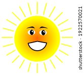 Animation Of Sun With Smile Face