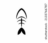 fish bone icon logo design.... | Shutterstock .eps vector #2133766787