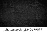 Small photo of Black background. Abstract Black wall texture for pattern background. wall texture rough background dark concrete old grunge background black, texture template page web banner