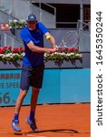 Small photo of Madrid, Spain; May / 06 / 2019. Reilly Opelca, American tennis player, participating in the Madrid Tennis Open