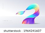 colorful liquid wave background ... | Shutterstock .eps vector #1964241607