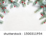 White Christmas Background With ...