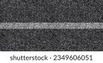 Small photo of Seamless asphalt texture with unbroken stripe at the center for road division, grunge tarmac surface with continuous line, top view