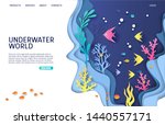 Underwater World Vector Website ...
