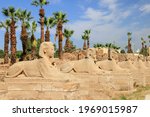 Luxor Dromos Or Row Of Sphinx...