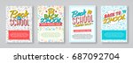 Back To School Card Set With...