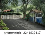 Small photo of Ooty, Tamilnadu, India- December 4, 2022:Entrance of Chamraj tea factory located on the main road via ooty to coonoor