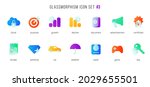 a set of vector icons of the... | Shutterstock .eps vector #2029655501