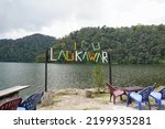 Small photo of Lau Kawar Lake is a lake located in Kutagugung Village, Naman Teran District, under the foot of the Sinabung volcano, Karo Regency, North Sumatra Province.