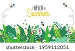 Summer Background With Colorful ...