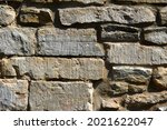 Walls made of stone , stone background. High quality photo