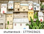 Small Wooden Bird Houses...