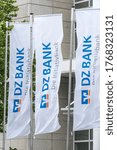 Small photo of Frankfurt am Main, Germany - June 28, 2020: DZ Bank headquarters. DZ Bank AG is the second largest bank in Germany by asset size and the central institution for more than 900 co-operative banks