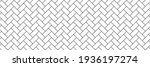 subway tile background. white... | Shutterstock .eps vector #1936197274