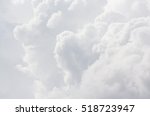 White cloud background and...