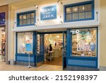 Small photo of Houston, Texas, USA - February 25, 2022: Janie and Jack store in a shopping mall. Janie and Jack is a children's clothing brand.