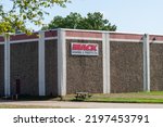 Small photo of Somerset, NJ, USA - August 23, 2022: Mack Boring and Parts Company headquarters in Somerset, NJ, USA. Mack Boring is a customer driven provider of Diesel Engines and Electric Motors.