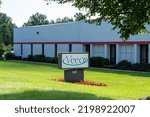 Small photo of Somerset, NJ, USA - August 23, 2022: Veeco facility in Somerset, NJ, USA. Veeco is an innovative manufacturer of semiconductor process equipment.