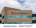 Small photo of Cornerstone office in Dublin, California, USA, on June 12, 2023.