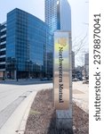 Small photo of Northwestern Mutual headquarters in Milwaukee, Wisconsin, USA, May 3, 2023. Northwestern Mutual is an American financial services mutual organization.