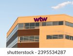Small photo of wtw (Willis Towers Watson) office in King of Prussia, PA, USA, November 5, 2023. Willis Towers Watson Public Limited Company (wtw), is a British-American company providing insurance services.