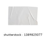 Sticker label isolated on white background with clipping path