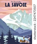 La Savoie Ski Resort Poster ...